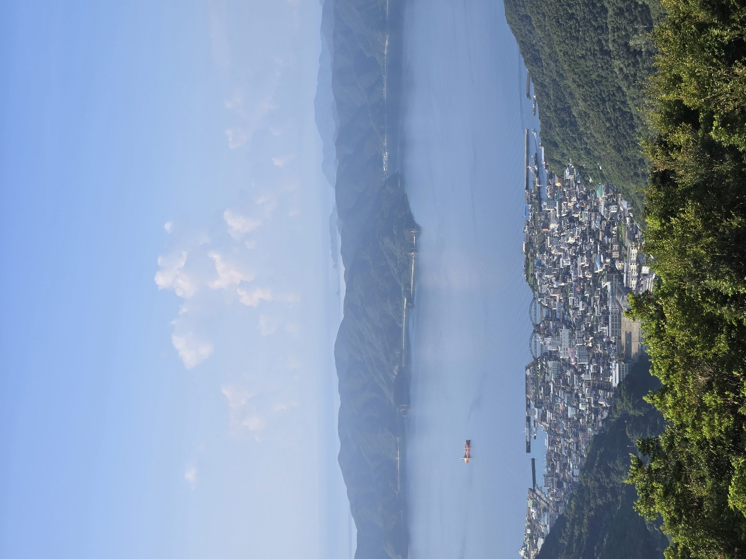 名瀬会場周辺の風景