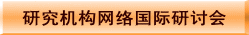 研究机构网络国际研讨会